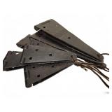 Handmade Black Metal Hinges