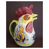 Ceramica Giovanni Chicken Pitcher Italy
