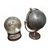 Globes: Musical & Decorative Silver