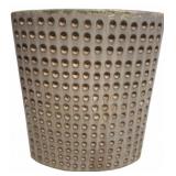 White Ceramic Textured Vase