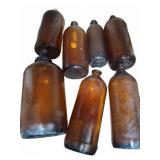 Clorox Amber Glass Bottles