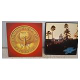 Earth, Wind & Fire and Eagles Vinyl LPs