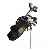 Wilson Staff Golf Bag With Mixed Clubs