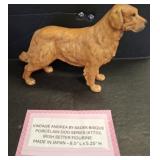 Andrea by Sadek Bisque Irish Setter Figurine