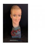 City Sport Male Head Bust Statue