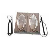 Metal Wall Sconces, 16.5" High