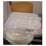 Plastic Trays and Plates Lot