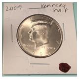 2009 Kennedy Half Dollar Coin