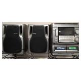 Aiwa CX-NA505U Stereo System With Speakers