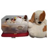 Plush Toys With Large Dog Pillow