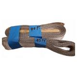 Two Polyester Webbing Straps 40ft & 45ft