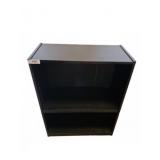 Black Particleboard Bookcase 25x12x32 Inch