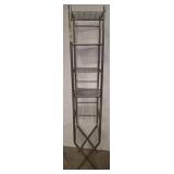 Metal Wire Shelving Rack, 13x11x64 Inches