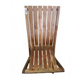 Wooden Folding Slat Chair