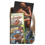 Games and Book Lot: Xbox, PlayStation, Jordan