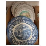 Decorative Plates, England and Japan