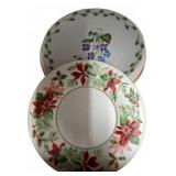 Dinnerware Plates Lot, 3 Brands