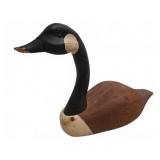 Carved Wooden Canada Goose Decoy