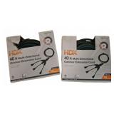 HDX 40 ft Outdoor Extension Cords, 2 Pack