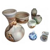 Miniature Ceramic and Pottery Vases