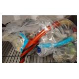 Goggles and Snorkels Lot