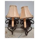 Metal Wall Sconce Lights with Shades