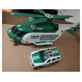 Hess Gasoline Helicopter and SUV Toy Set
