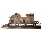 Rustic Wooden Coastal House Wall Hanging
