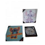 Disney Stitch Wall Art and Clock Set 16x16