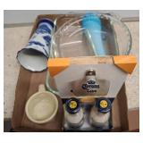 Kitchen and Decor Assortment with Vase