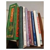 Monopoly Wicked Edition and Art Books Lot