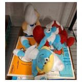 The Smurfs Plush and Game Lot
