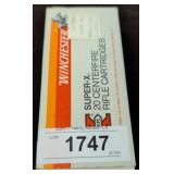 Winchester 30-30 Rifle Cartridges, Box of 20