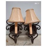 Metal Wall Sconces with Shades