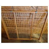Wood and Metal Expandable Gate