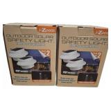 IZoom Outdoor Solar Safety Light, 2 Packs