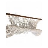 Woven Rope Hammock with Wooden Bar