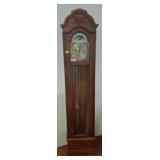 Pearl Grandfather Clock 17x10x78 Inches