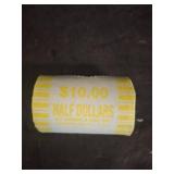 $10 Bank-Wrapped Roll of Half Dollars