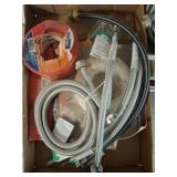 Plumbing Supply Lot With Blade And Tape