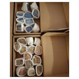 Rough Mineral Specimens in Boxes