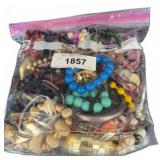 Bag of Assorted Costume Jewelry
