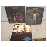 3 Eagles Vinyl Record Albums