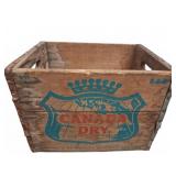 Canada Dry Wooden Soda Crate