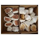 Wrapped Mineral Specimens