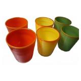 Color Cups and Crystal Stems