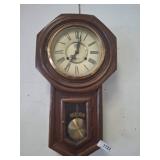 Regulator Wall Clock with Key Wind