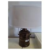 23in Metal Table Lamp with Shade