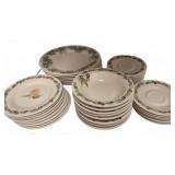 Pfaltzgraff Jamberry Stoneware Dish Set