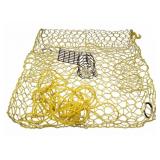 Yellow Wire Crab Trap 24x24x7 Inches